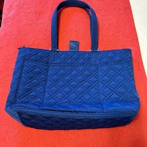 Royal Blue Vera Bradley Tote with Laptop Compartment